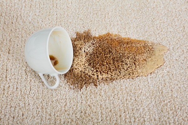 Spilt coffee on carpet Spilt coffee on carpet